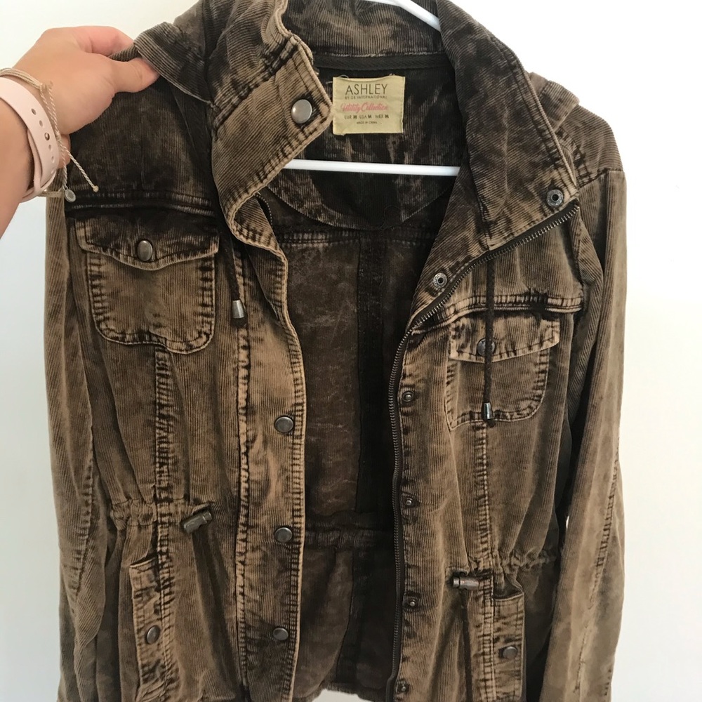 Corduroy jacket from Von Maur